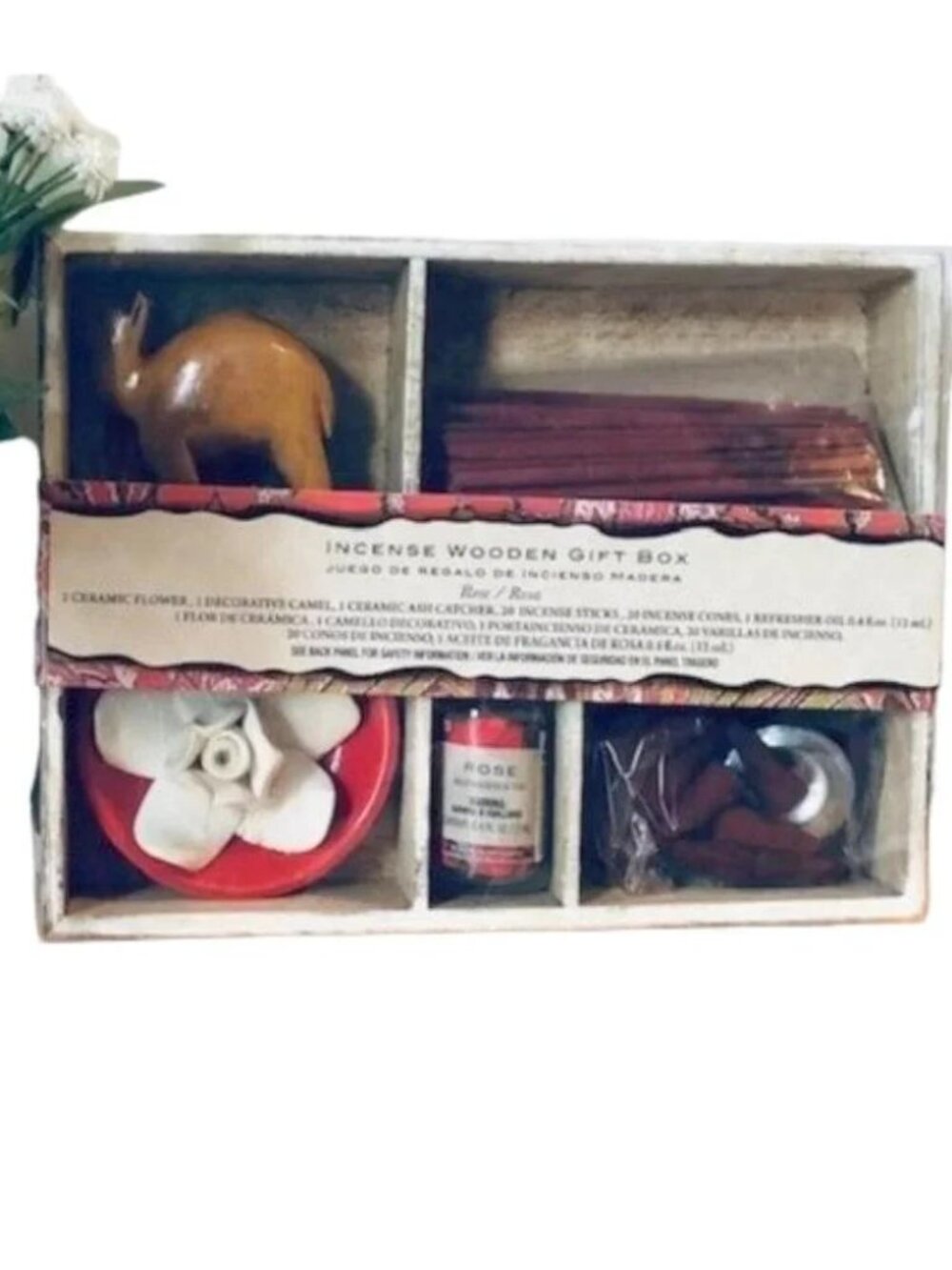 Flora Classique Wooden Incense Gift Set Sticks
